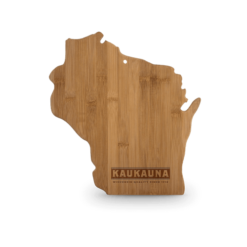 Kaukauna Cheeseboard Shaped Like Wisconsin