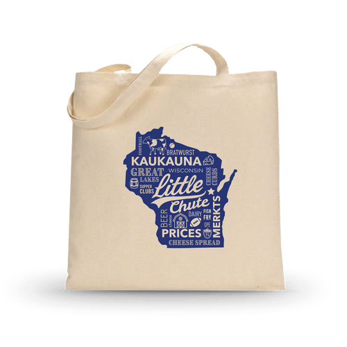 Little Chute Wisconsin Canvas Tote Bag